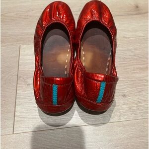 Diamond RED Tieks size 8